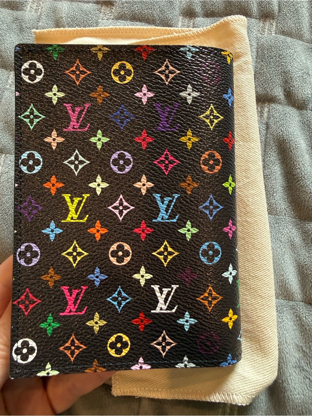* Like new!* Louis Vuitton x Marukami Passport Holder
